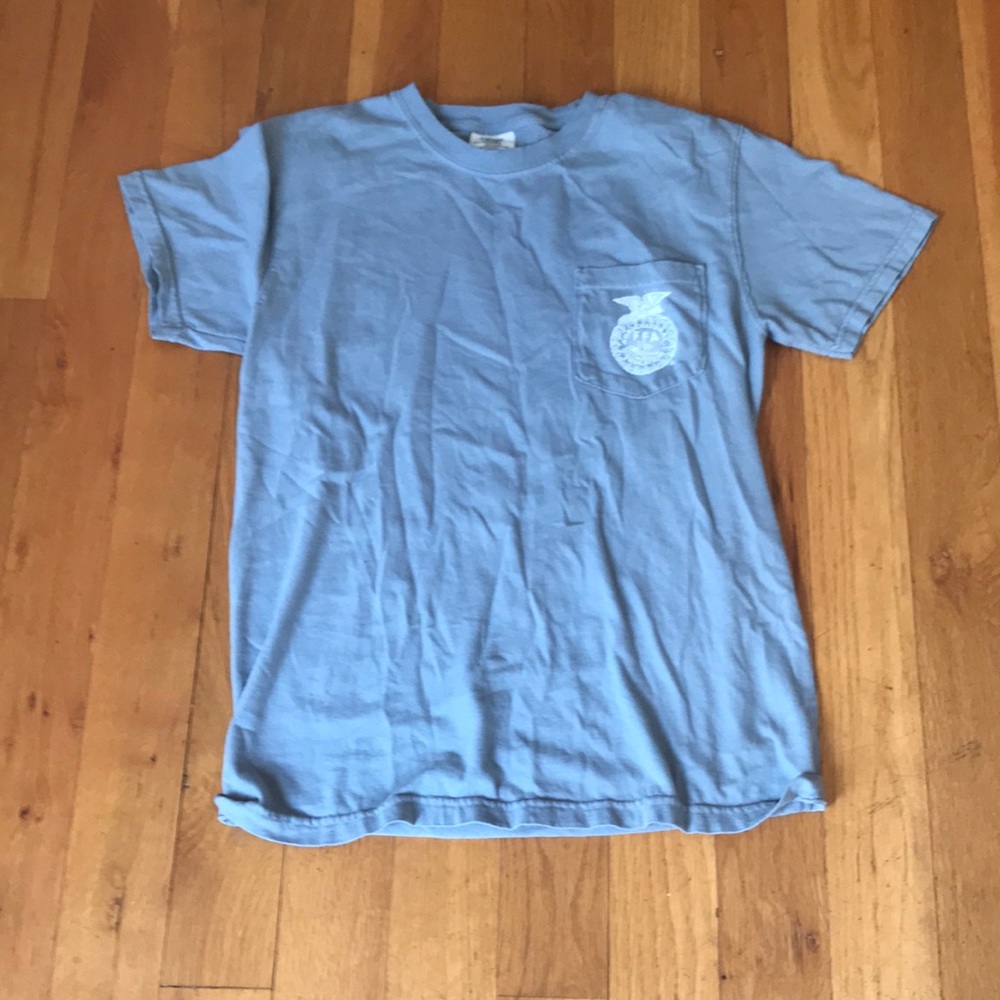 Womens OCS FFA T-shirt. Size small. Comfort colors. Gray